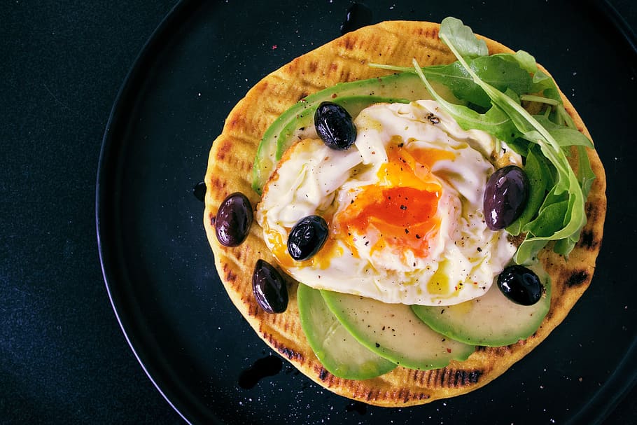 avocado egg toast food